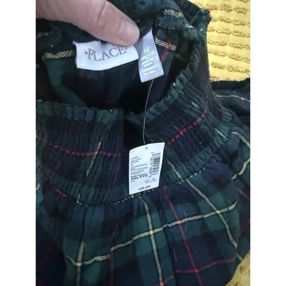 Girls Plaid Tiered Skirt School Uniform The Children’s Place Size 16 - Picture 5 of 7